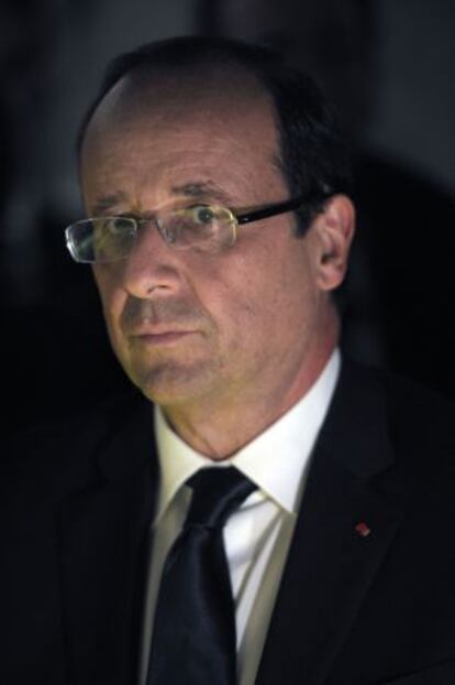 El presidente francés, François Hollande.