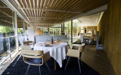 Comedor del restaurante El Celler de Can Roca, en Girona.