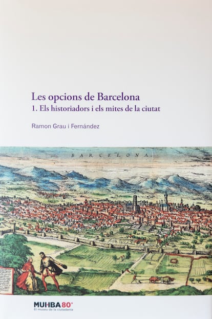21/07/23 QUADERN. Portadas de los libros del Muhba "Les Opcions de Barcelona"de Ramon Grau i Fernandez. 