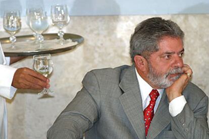 Lula da Silva, en el palacio presidencial de Brasilia.