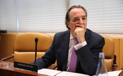 Jaime González Taboada, en una comparecencia en julio pasado en la Asamblea.