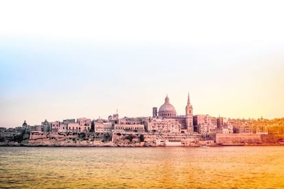 Panorámica de La Valeta, la capital de Malta.