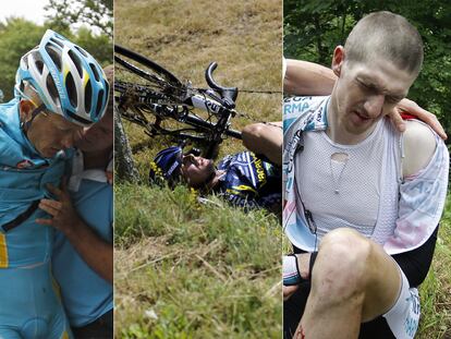 UN ROSARIO DE CAÍDAS