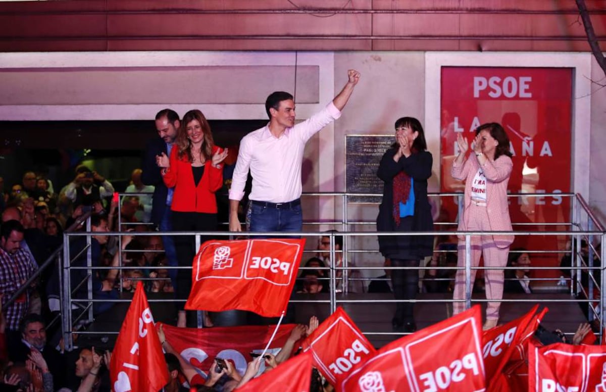 El PSOE saca su mejor resultado desde el final del bipartidismo | Cinco ...