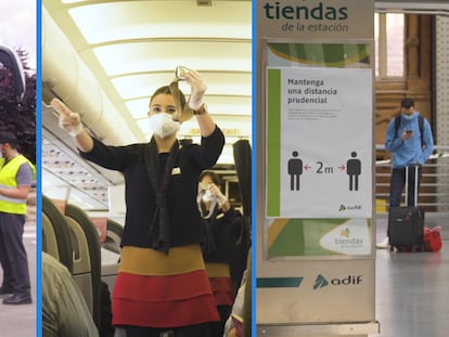 Vídeo: ¿Cómo se viaja en avión, barco, autobús y tren en la nueva normalidad?