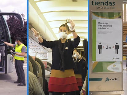 Vídeo: ¿Cómo se viaja en avión, barco, autobús y tren en la nueva normalidad?