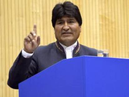 En la imagen, el presidente de Bolivia, Evo Morales. EFE/Archivo
