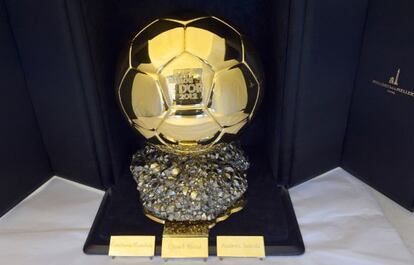 Imagen del Balón de Oro de 2012