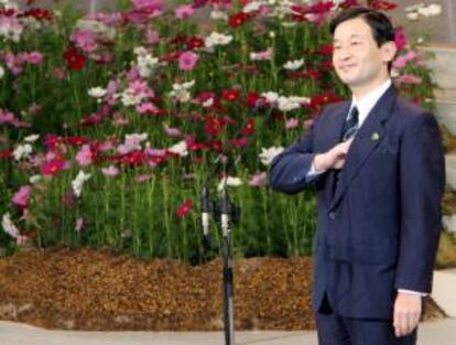 El principe Naruhito de Japón. EFE/Archivo