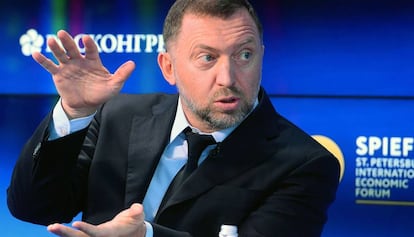 El multimillonario ruso Oleg Deripaska, exmáximo responsable de Rusal.