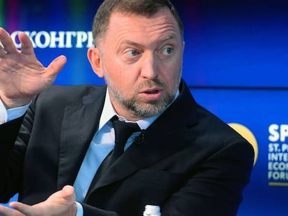 El multimillonario ruso Oleg Deripaska, exmáximo responsable de Rusal.