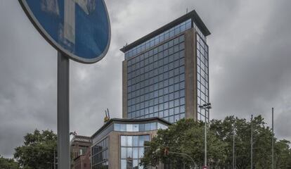 El edificio del Deutsche Bank en Barcelona.