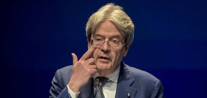 El comisario de Economía, Paolo Gentiloni.