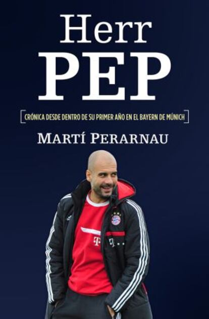 Portada del libro sobre Guardiola.