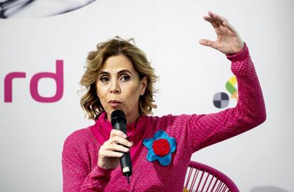 Ágatha Ruiz de la Prada en un acto en Madrid el 28 de noviembre de 2018.