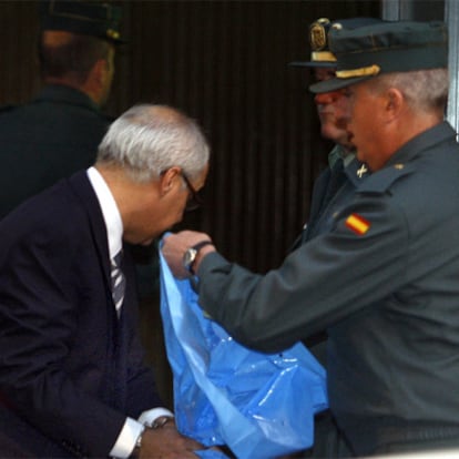 Luis García, el 30 de octubre, en la Audiencia Nacional.