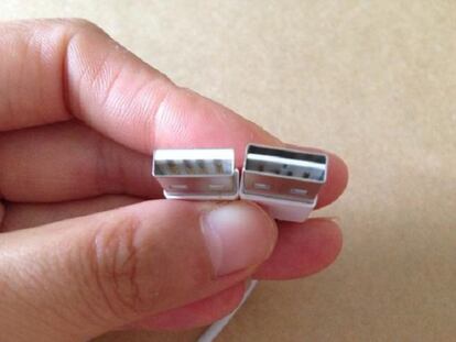 El supuesto cable reversible del iPhone 6 aparece en vídeo