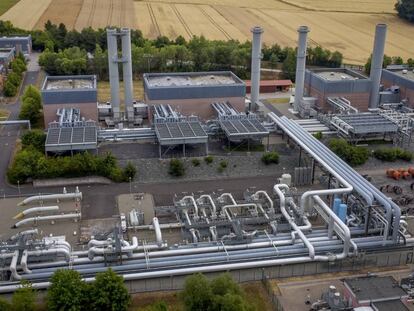 Una planta de almacenamiento de gas natural en Alemania