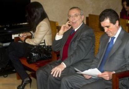 Matas y Alemany, en la Audiencia Provincial de Palma.