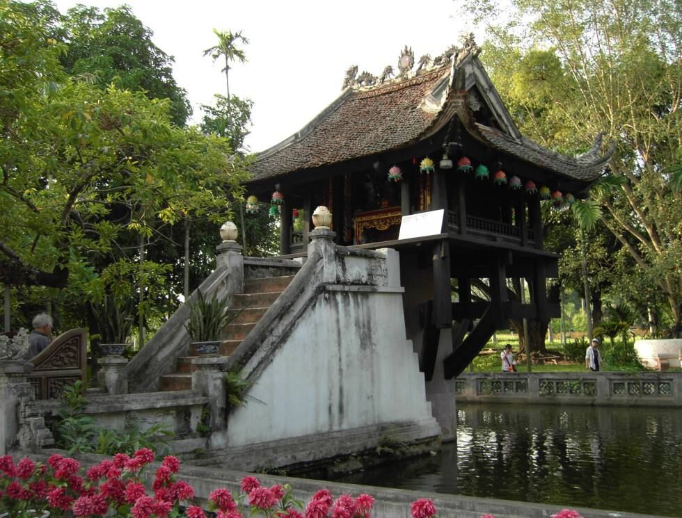 Pagoda en Hanoi