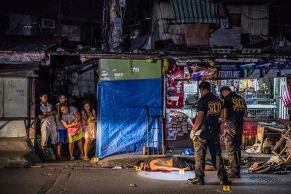 Michael Araja, abatido cuando iba a comprar tabaco en Manila, en octubre de 2016.