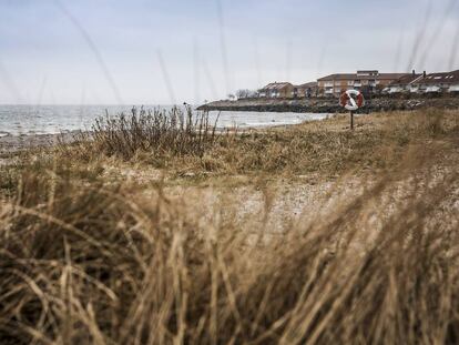 Una de las playas de Ystad.