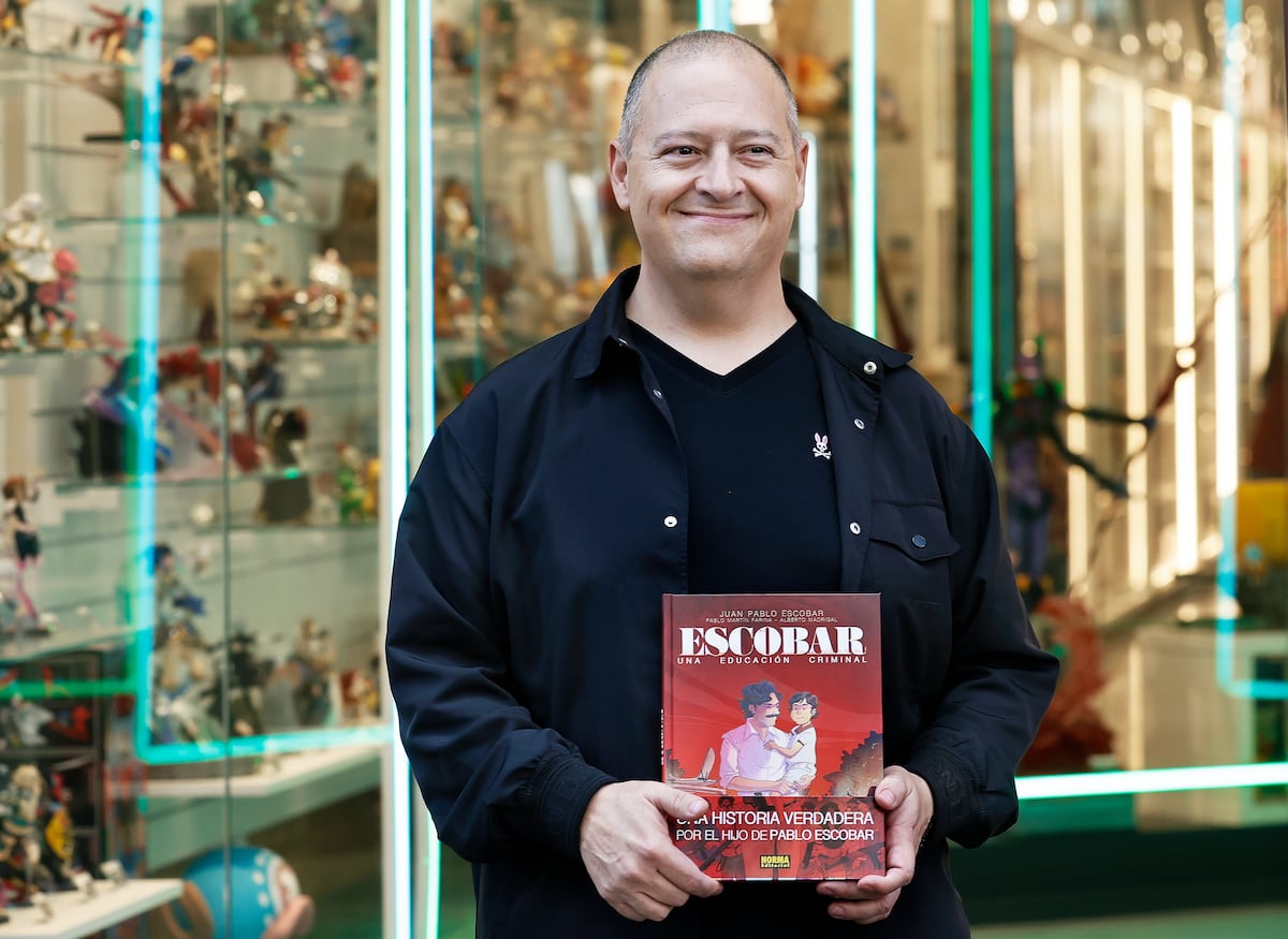 Pablo Escobar's son publishes a comic book about his childhood: Netflix glorifies the drug world, I raise awareness'