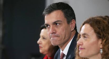 El secretari general i candidat del PSOE a la Presidència del Govern, Pedro Sánchez.