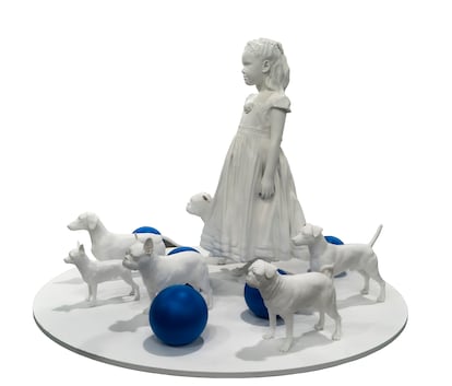 Nadín Ospina, 'Alicia (Alétheia)', 2022. Galería Fernando Pradilla.