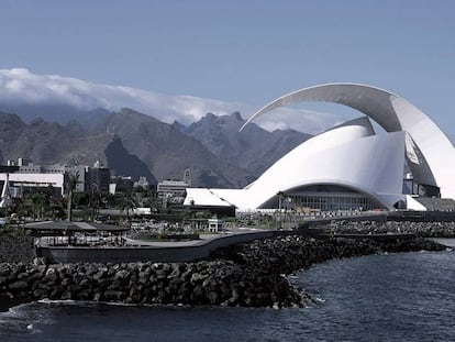 L'Auditori de Tenerife a Santa Cruz de Tenerife. Obra de Santiago Calatrava.