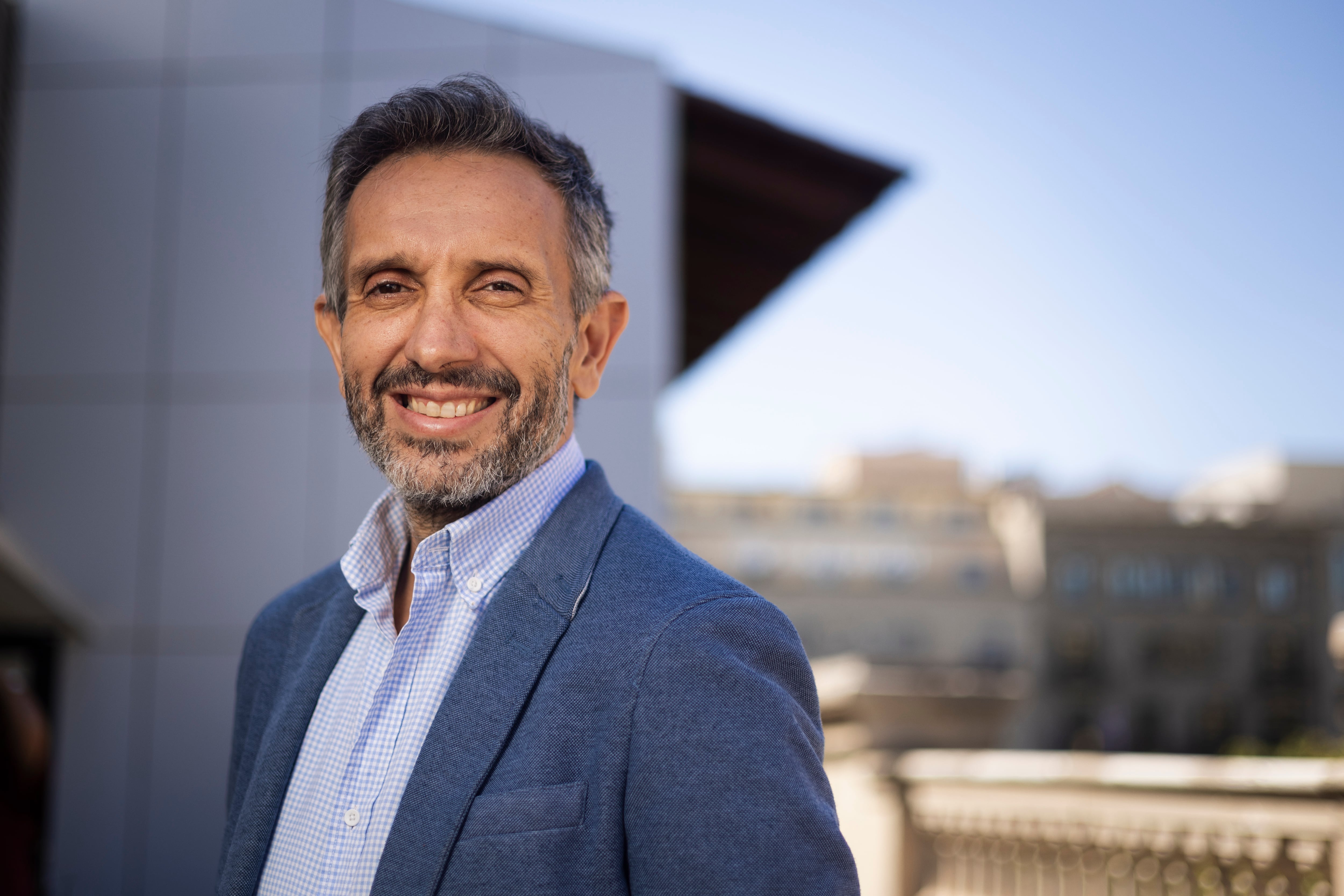 Sergio Fuster, CEO de Raventós Codorníu, en la redacción de El País en Barcelona.