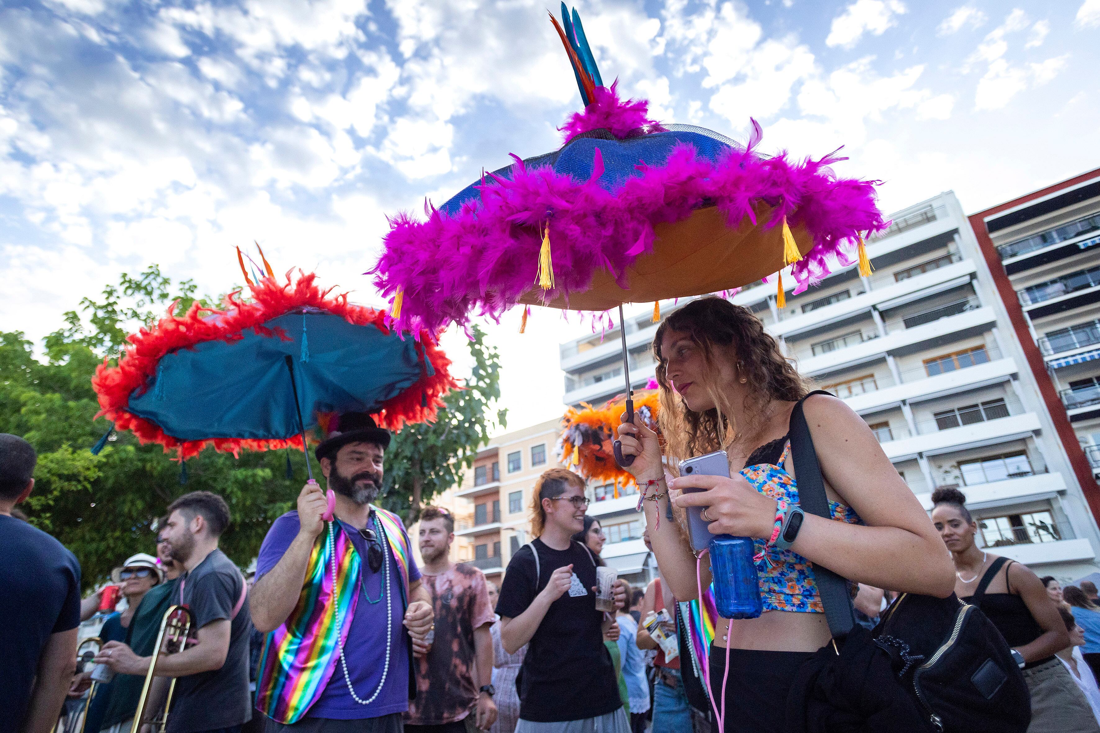 Una imagen del festival Maig di Gras en el puerto de Borriana en la última edición.