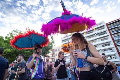 Una imagen del festival Maig di Gras en el puerto de Borriana en la última edición.