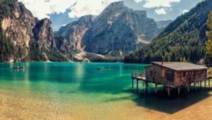 Lago de Braies.