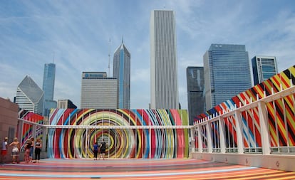 Chicago es una de las ciudades más grandes de Estados Unidos y tiene fama entre los turistas por su arquitectura y sus rascacielos. Situada junto al lago Michigan, las zonas más fotografiadas de esta urbe son el Instituto de Arte (en la imagen), el Grant Park (situado muy cerca), el rascacielos John Hancock Center y la torre Willis.