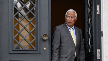 António Costa, en la residencia oficial de Lisboa en junio de 2023, cuando todavía era primer ministro de Portugal.