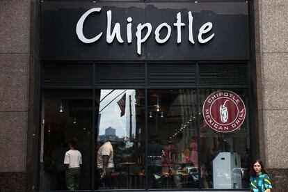  A Chipotle restaurant in New York.