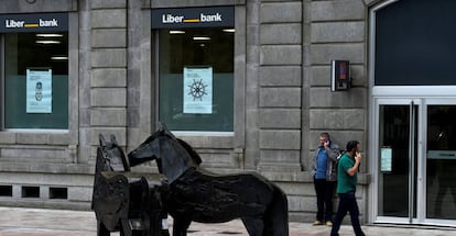 Imagen de la sede de Liberbank 