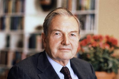 David Rockefeller, en una foto de 1981.