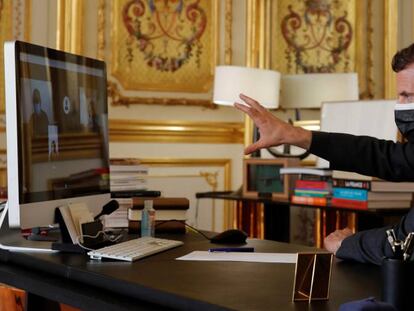 El presidente del gobierno francés, Emmanuel Macron.