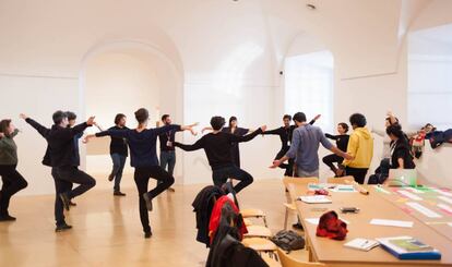 Actividades performativas que forman parte del nuevo proyecto educativo del Reina Sofía.