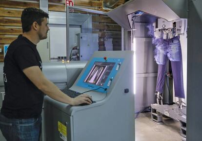 La tecnología láser aplicada a una empresa textil valenciana.