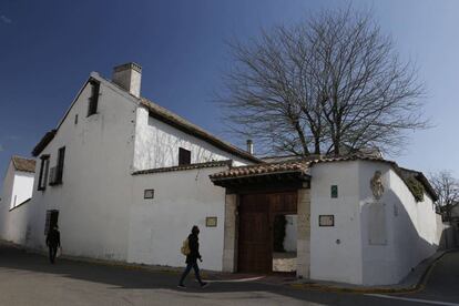 La casa donde Cervantes vivió en Esquivias (Toledo).