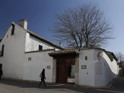 La casa donde Cervantes vivió en Esquivias (Toledo).