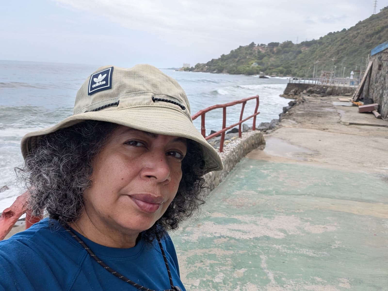 Luz Mely Reyes en La Guaira.