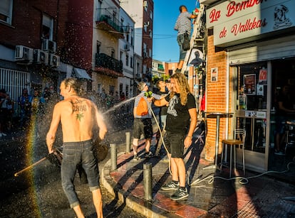 'Bautizo vallecano'. Madrid, 12 de julio de 2024. 