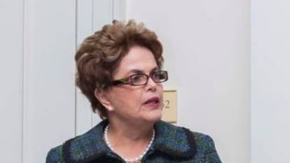 Dilma fala na Brazil Conference.