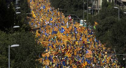 ¿Cuánta gente había en la Diada de 2017?