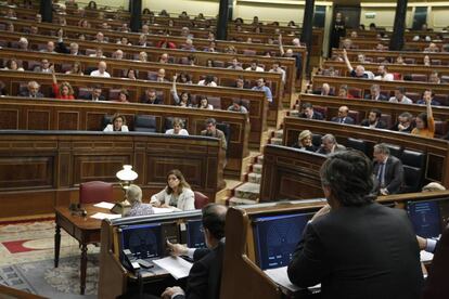 Pleno del Congreso de los Diputados.