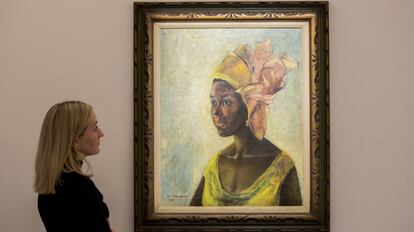 La obra 'Christine', de Ben Enwonwu.